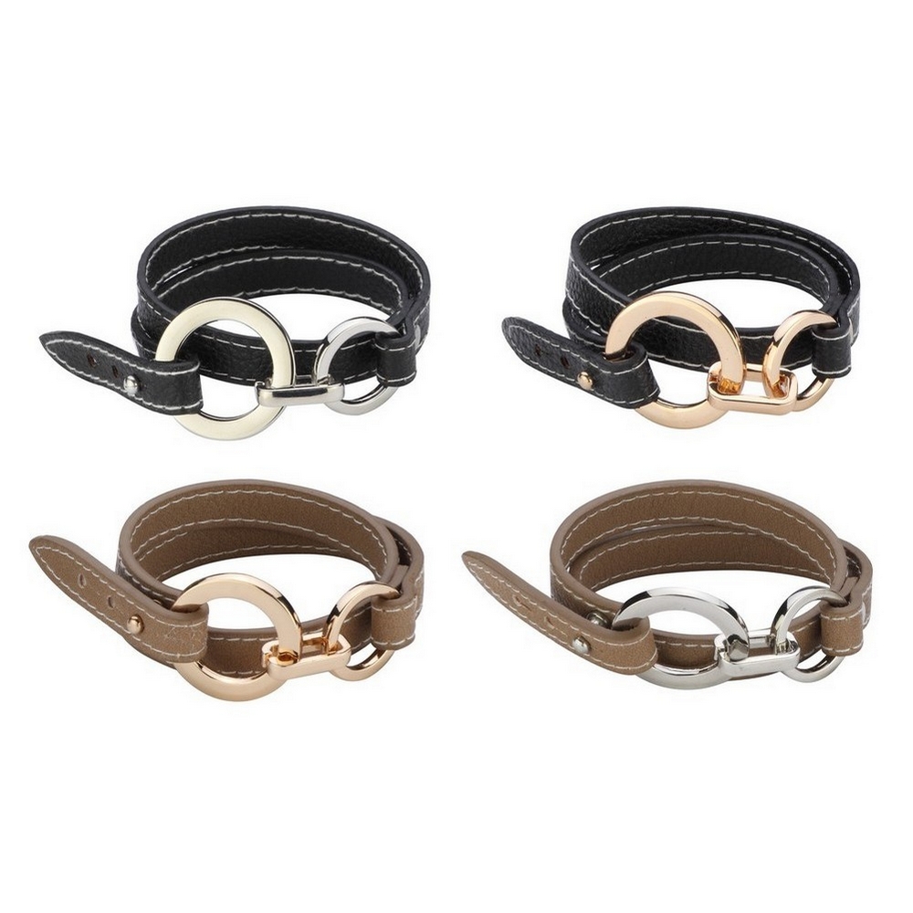 Wrap bracelet with chain link