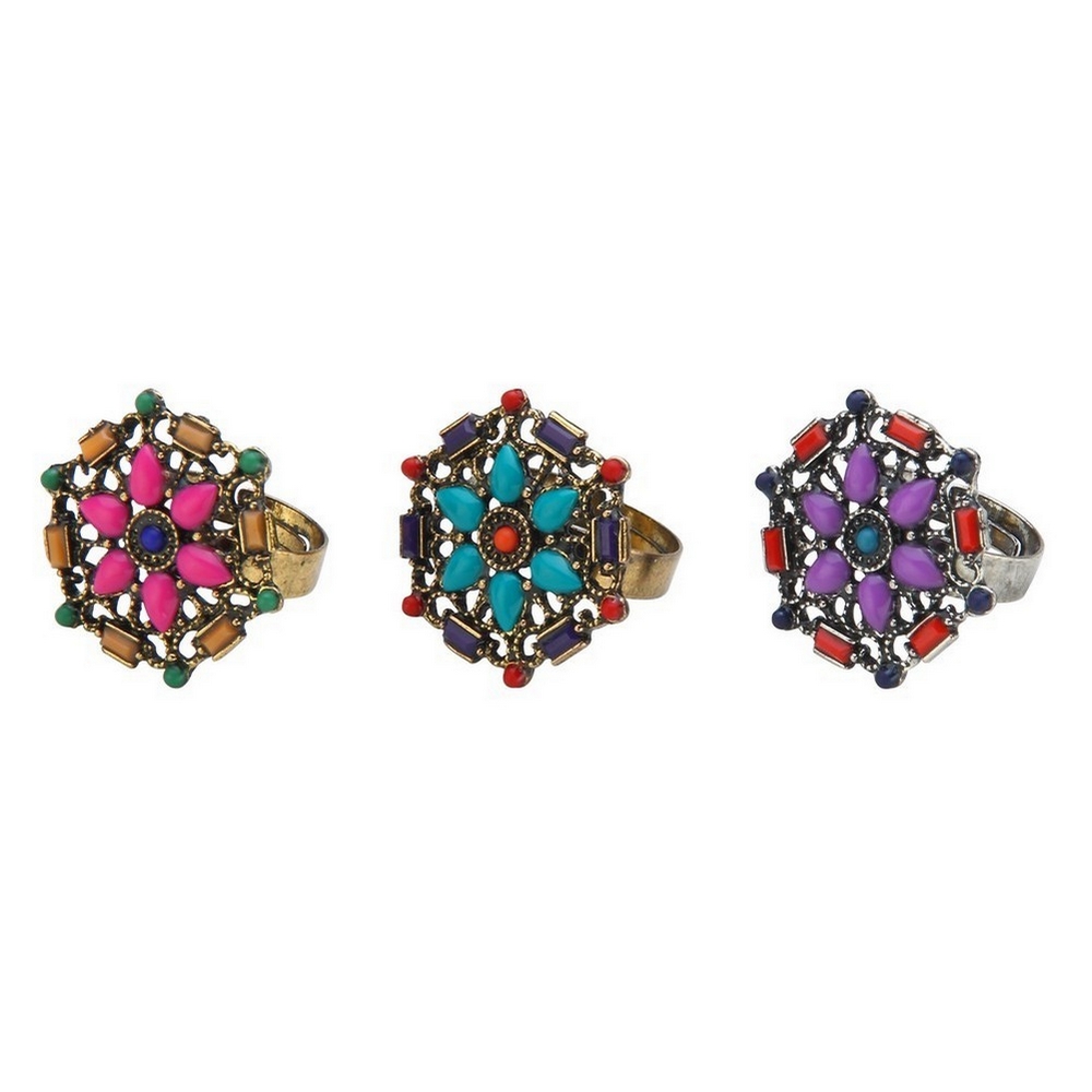 Ring enamel embellished decal 30mm