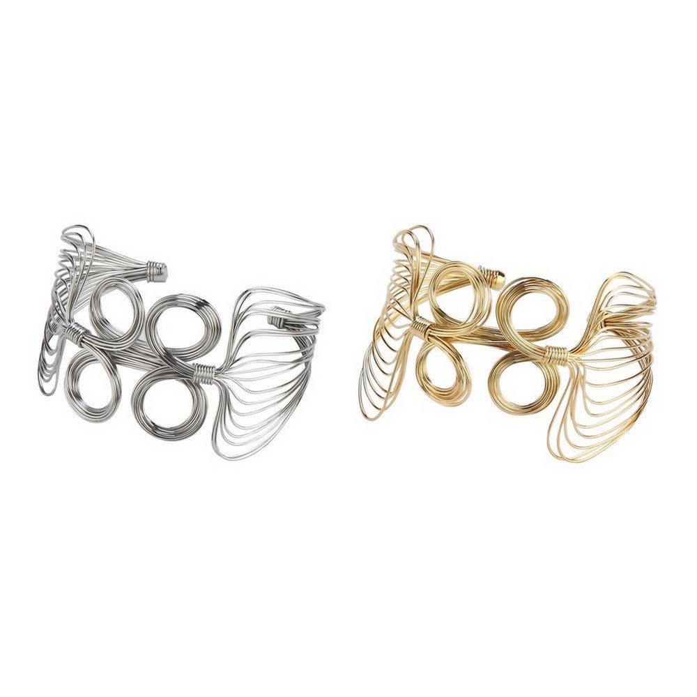 Bangle art nouveau wire knot