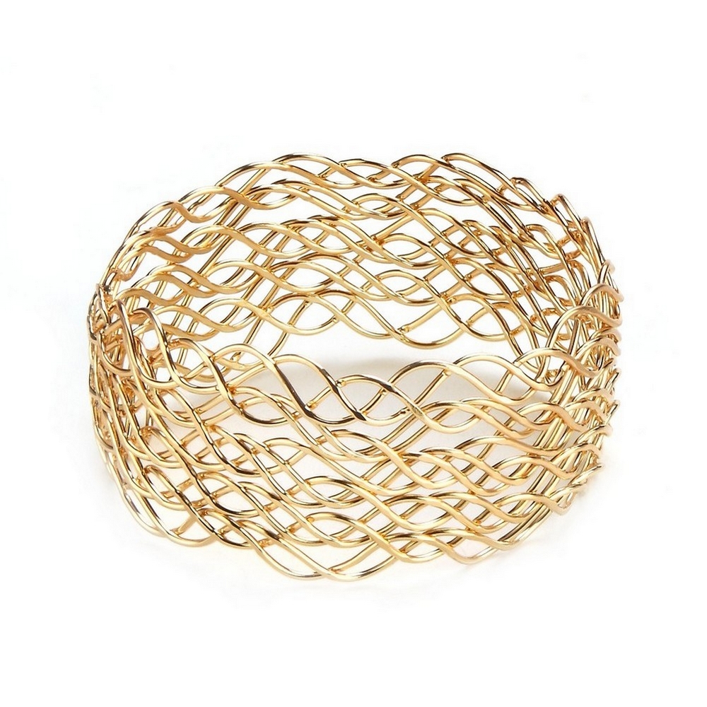 Bangle sound waves gold