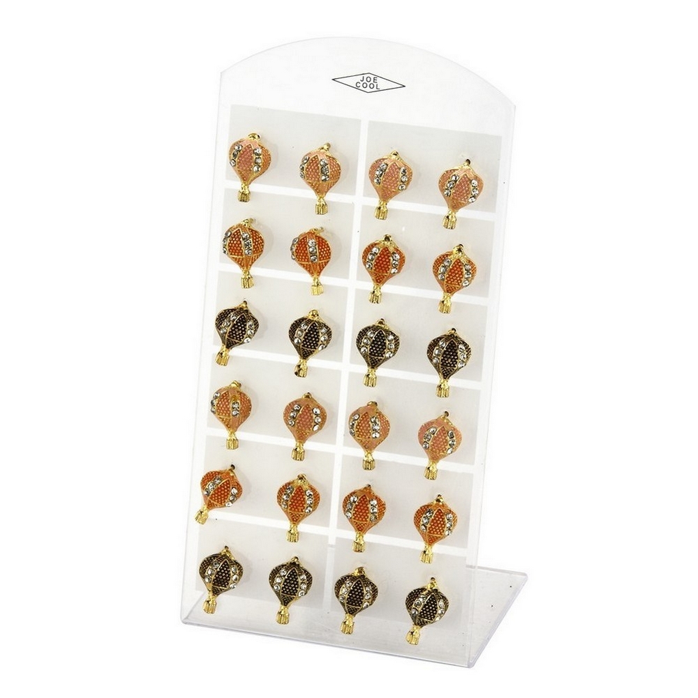 Stud earring enamel hot air balloon