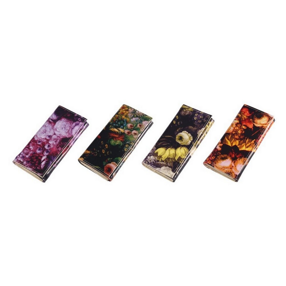 Folding wallet gloss victoriana flower