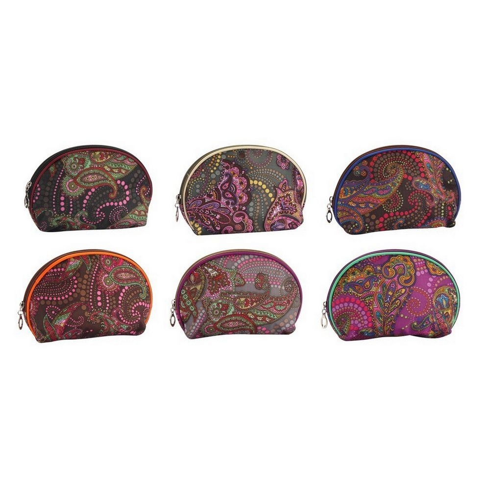 Cosmetic bag zany paisley