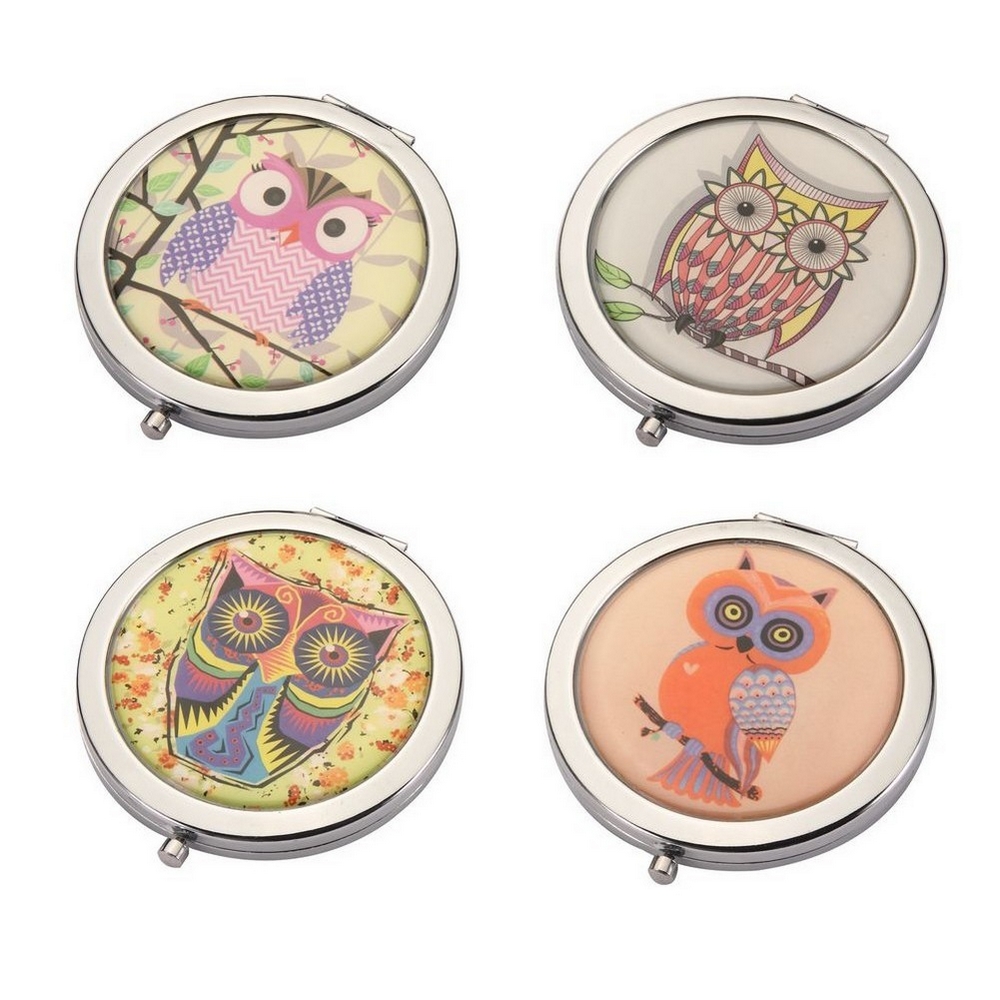 Compact mirror twit twoo