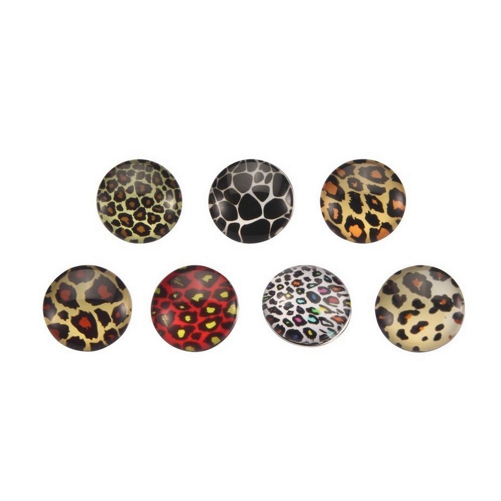 Press stud animal print