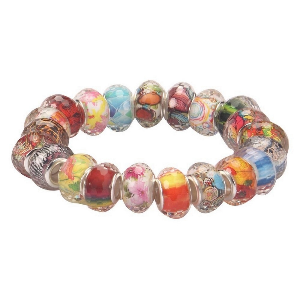 Bangle resin random fantasy bead