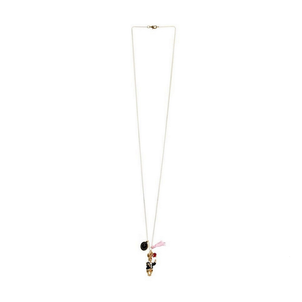 Necklace with a pendant rabbit
