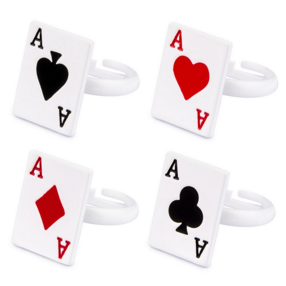 Ring enamel aces