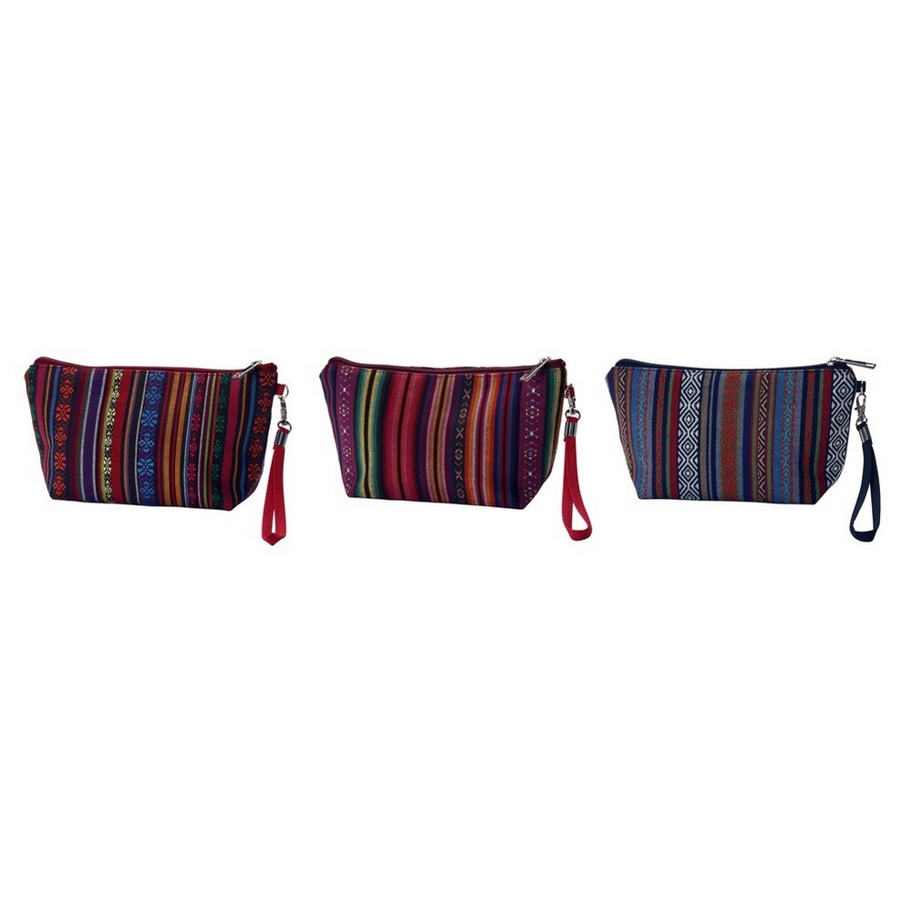Cosmetic bag cotton salamanca stripe