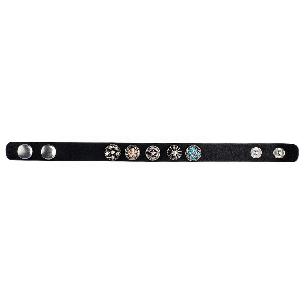 Bracelet 5 press stud glitz
