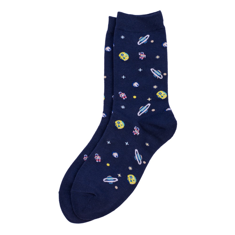 Socks cotton & spandex cosmos blue