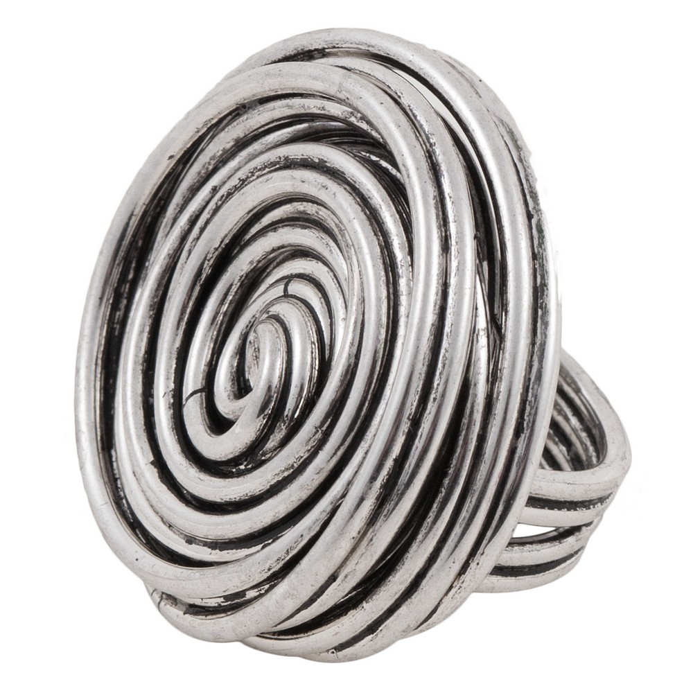 Ring wire pool silver