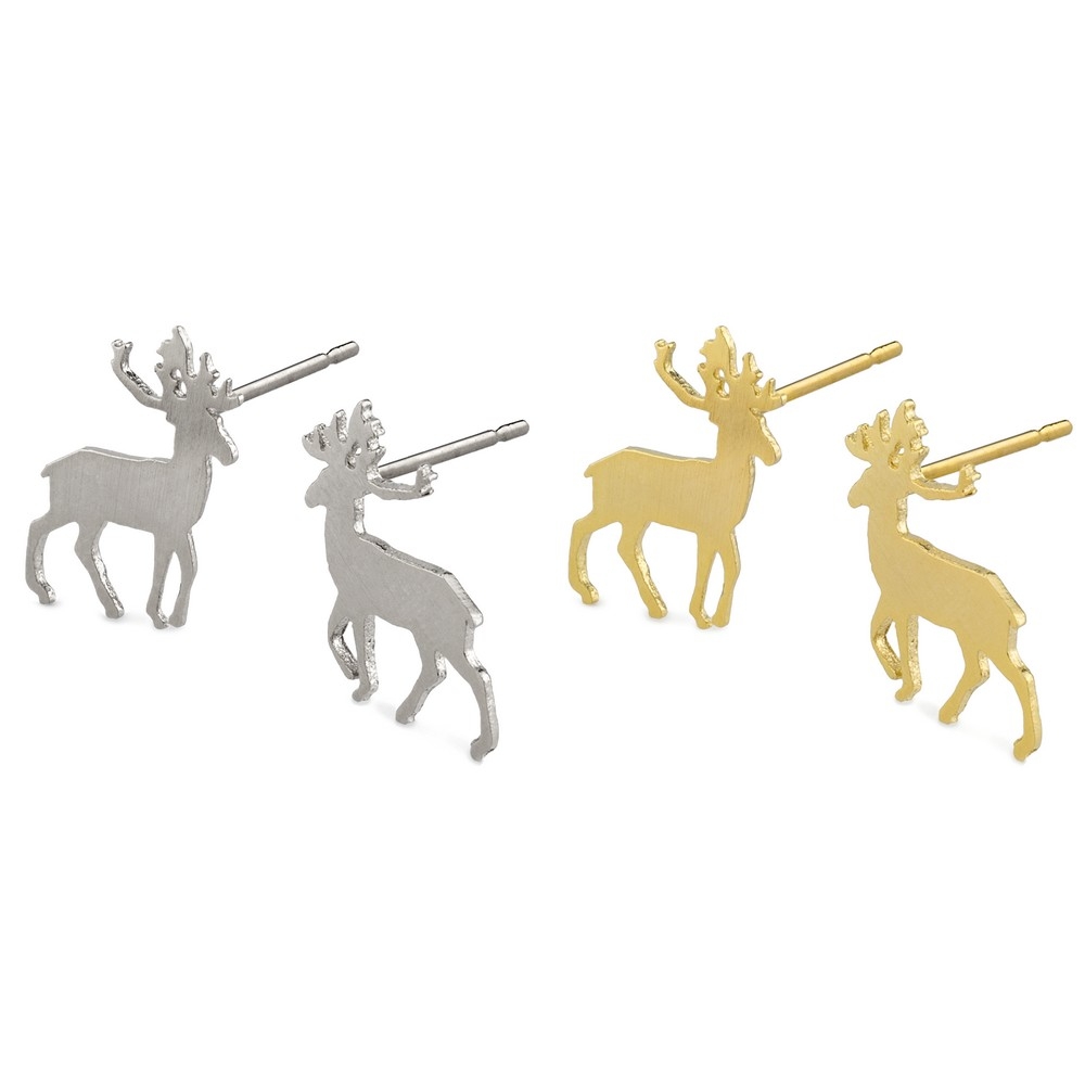 Stud earring stag