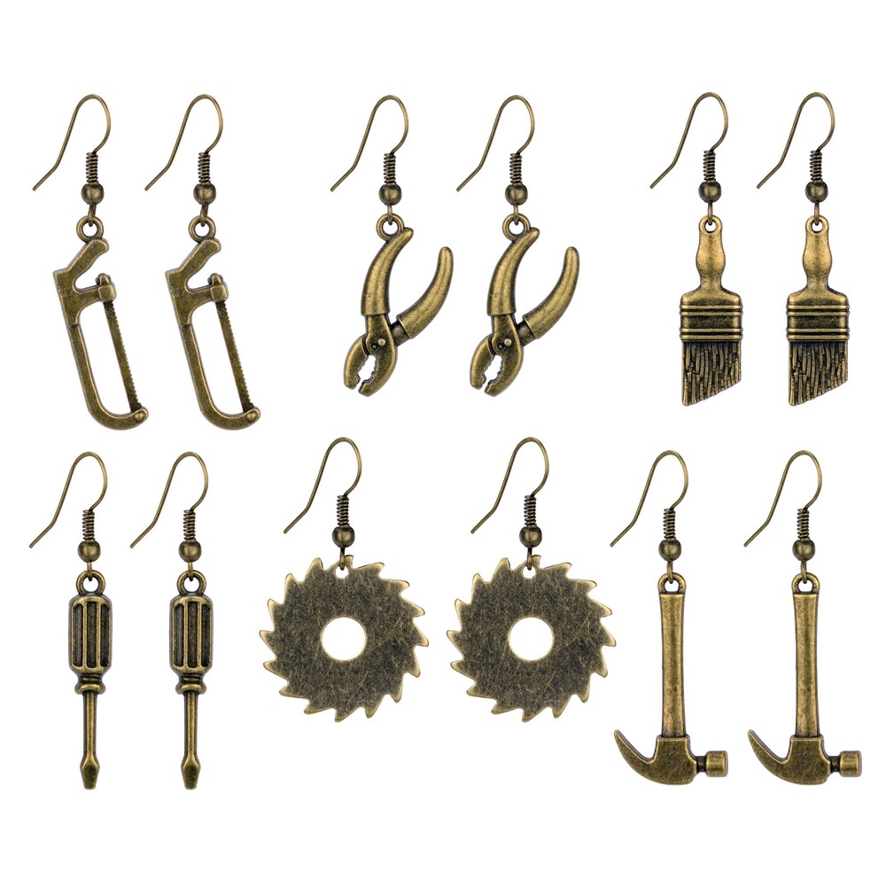 Drop earring tool box