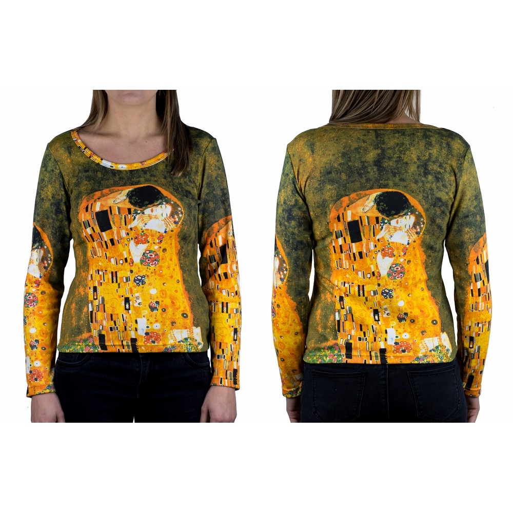Clothes the kiss Klimt long sleeve t-shirt
