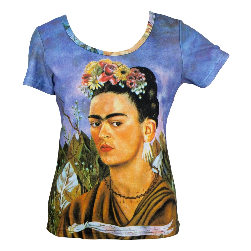 Clothes Frida Kahlo self portrait short t-shirt ex-large