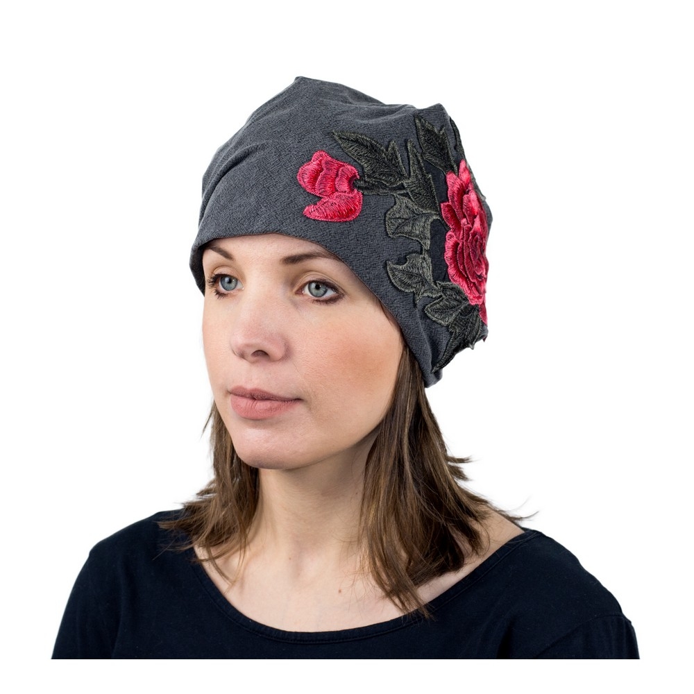 Hat ruby rose grey - Image 2