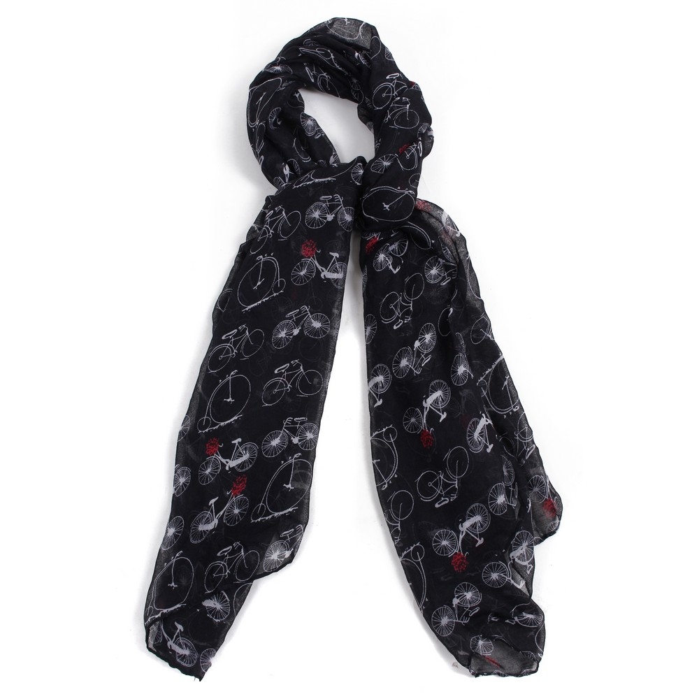 Scarf bicycle black