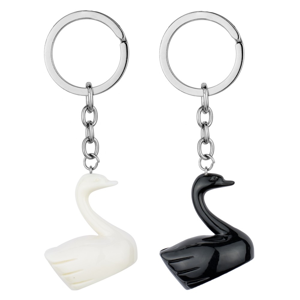Keyring resin swan lake