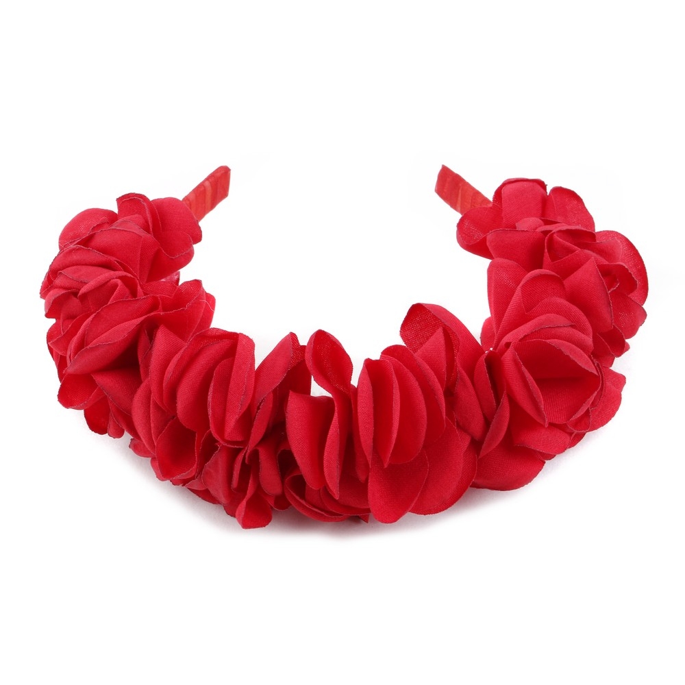 Alice band rose red