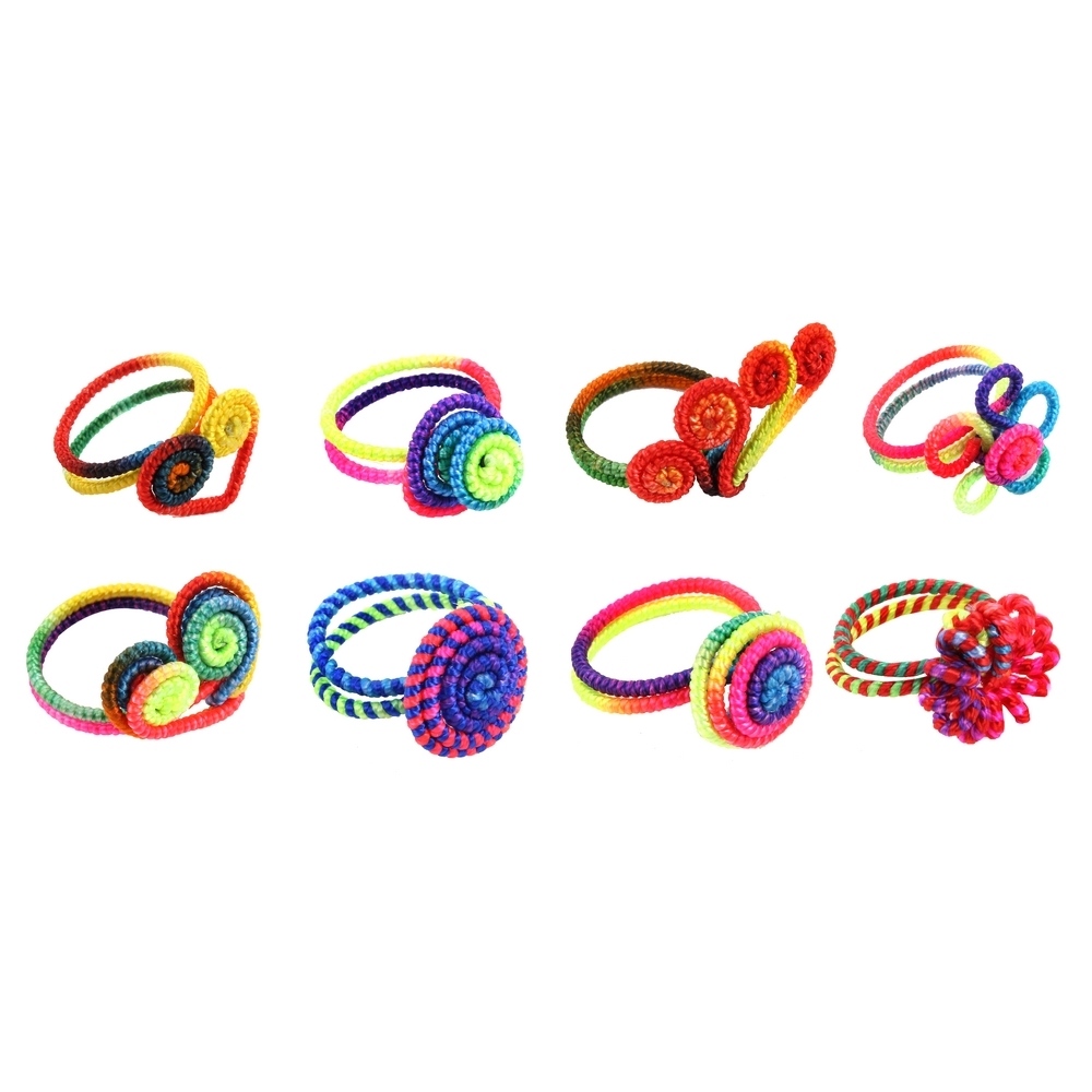 Ring riotous fiesta twist assorted colours