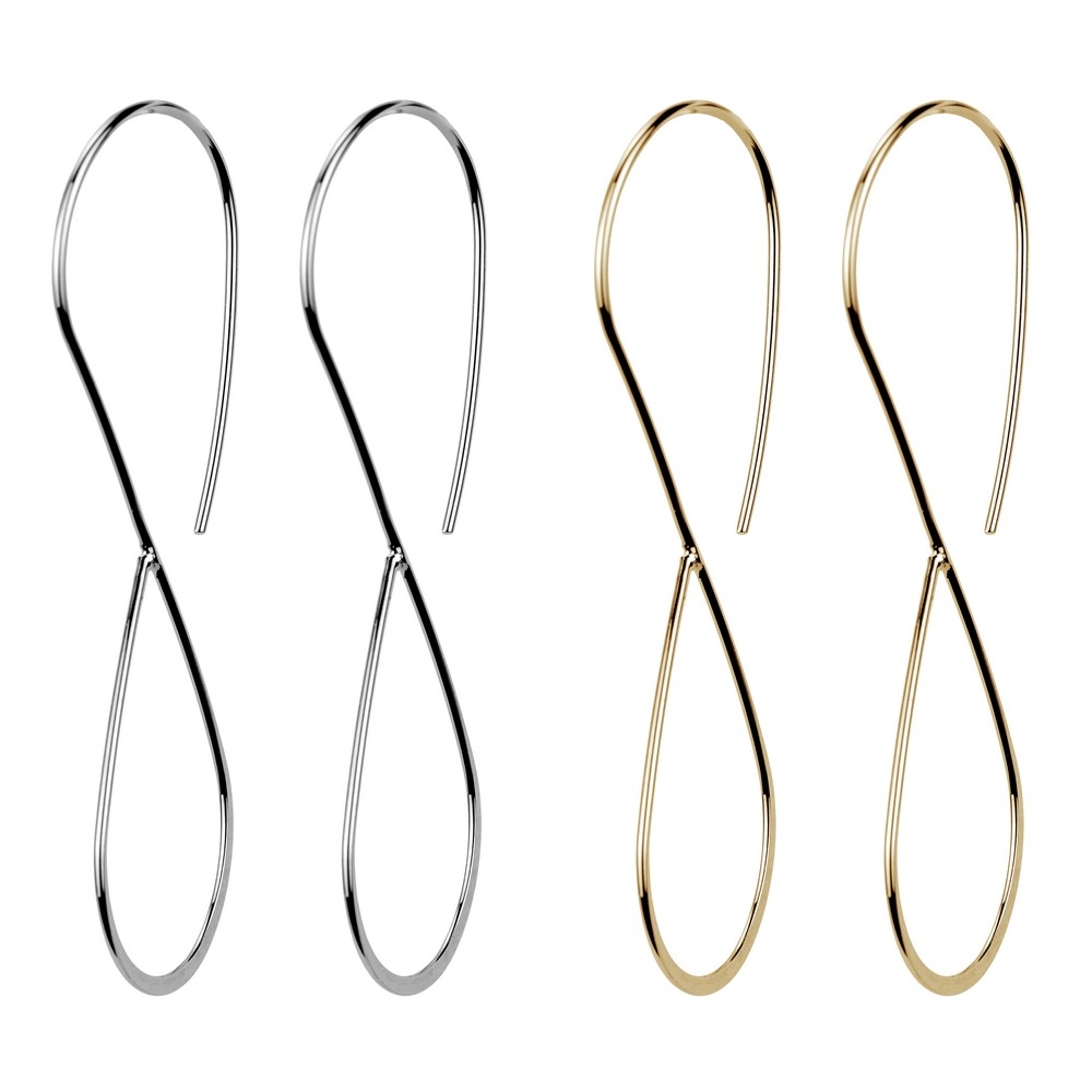 Drop earring wire elegant loop