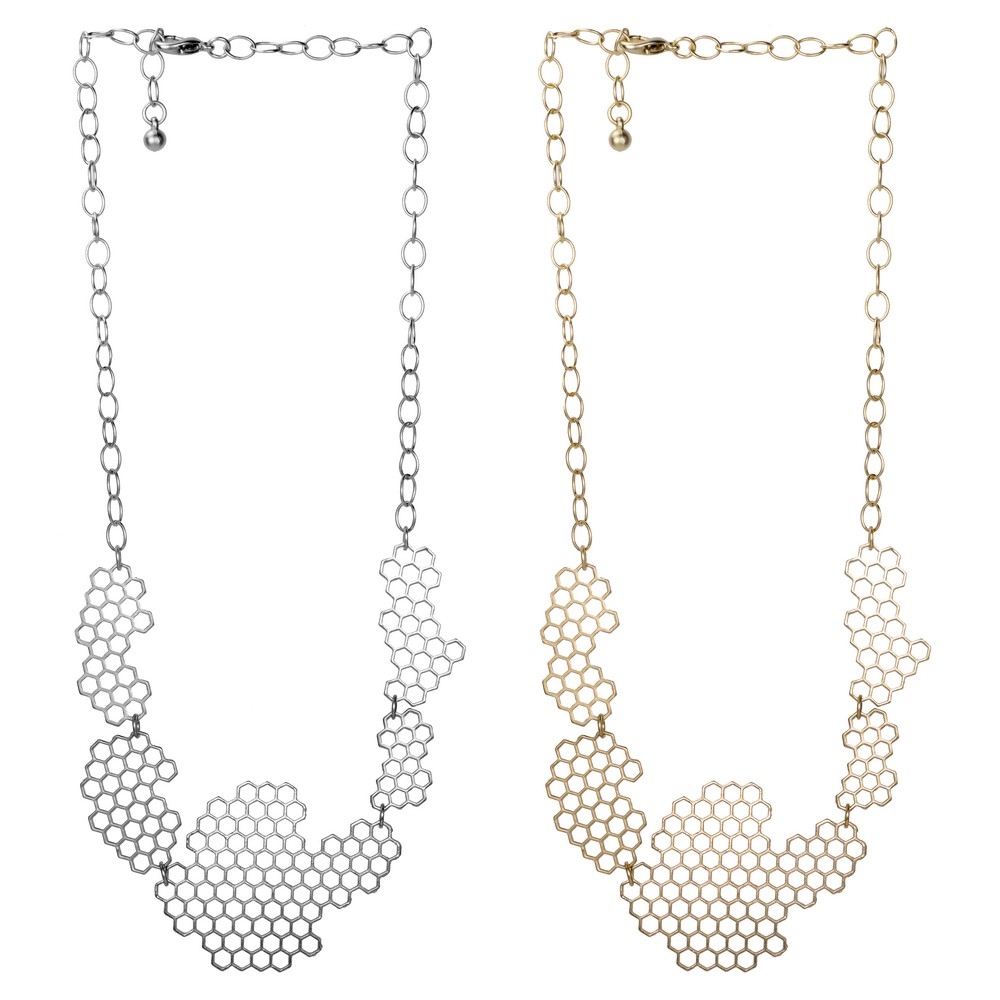 Necklace honeycomb