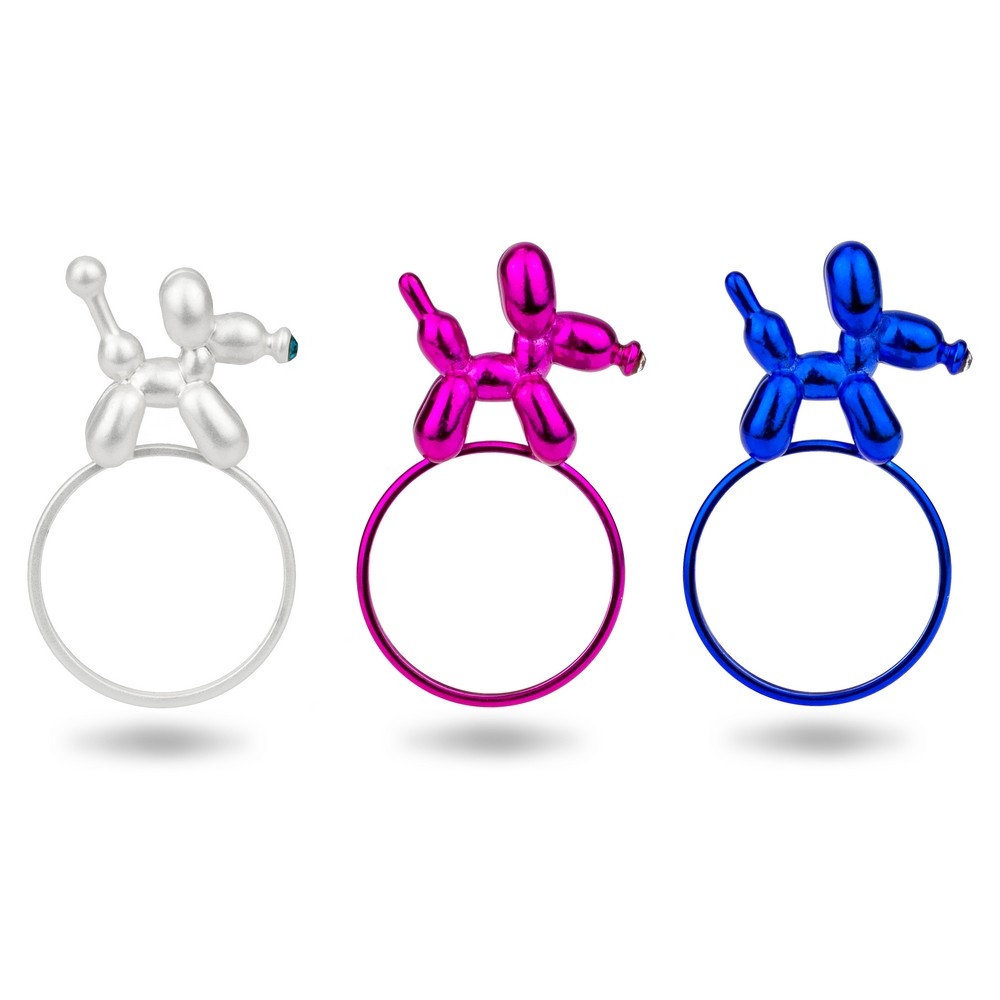 Ring balloon animal poodle