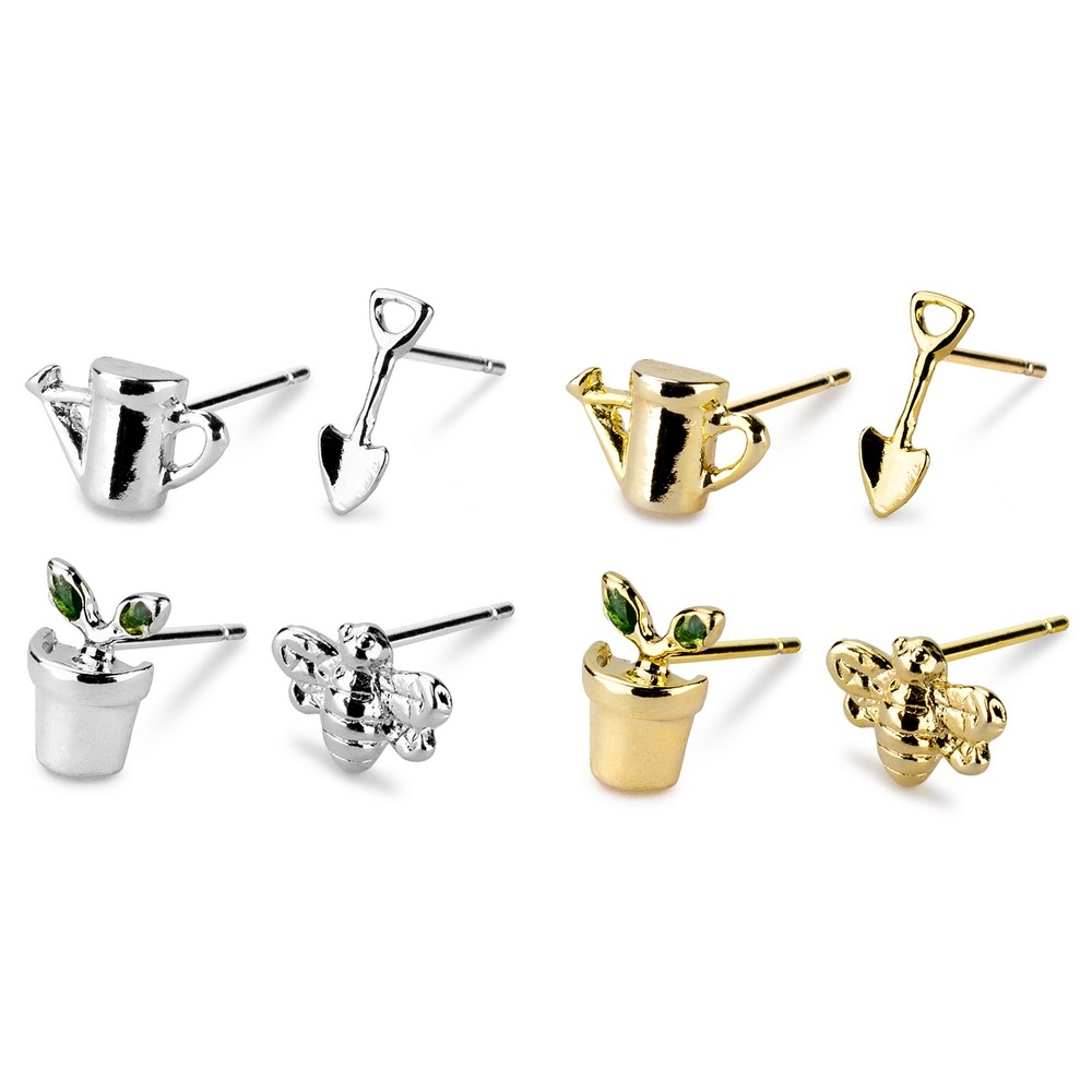 Stud earring garden allotment