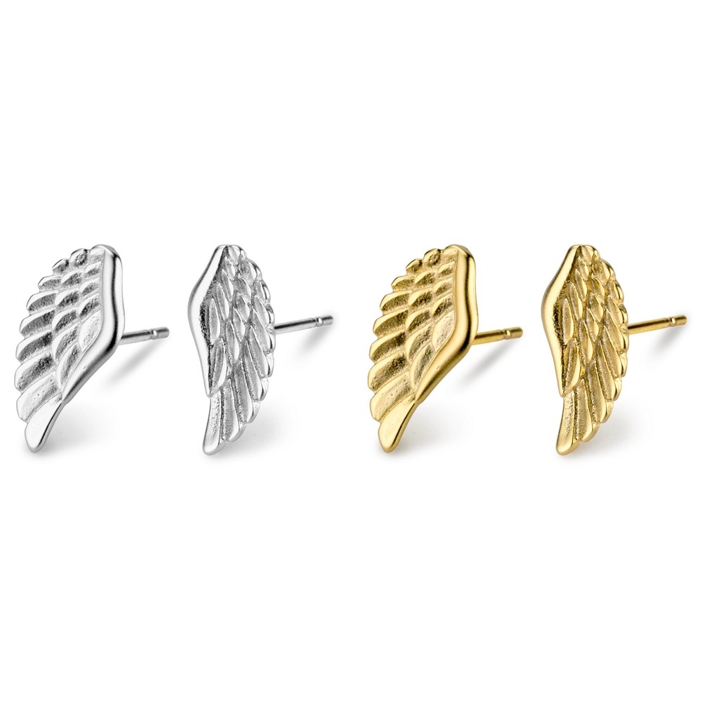 Stud earring wings