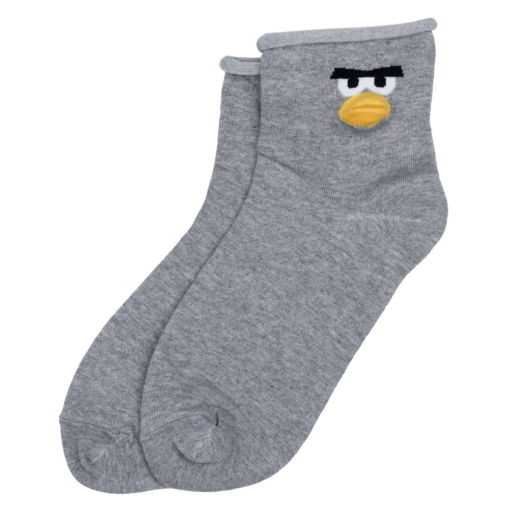 Socks cotton & spandex beakey grey