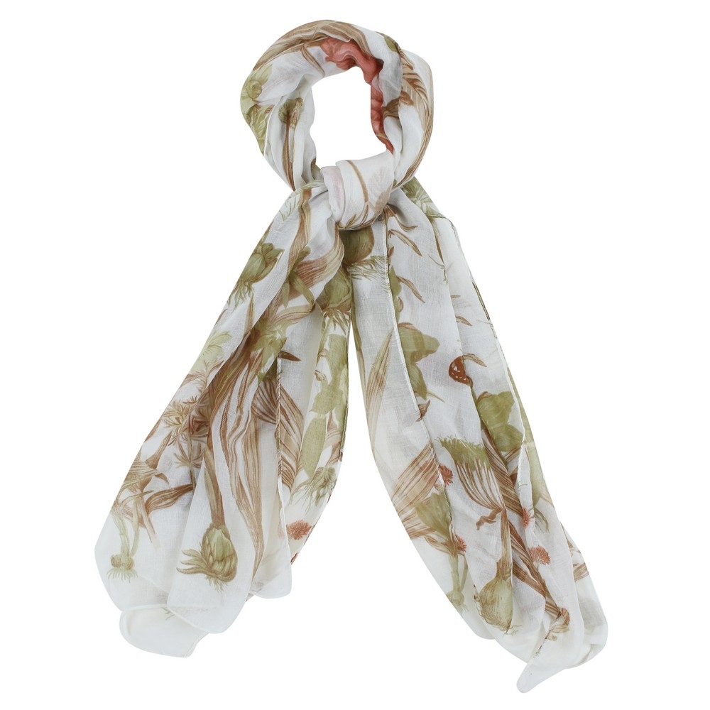 Scarf botanical garden green