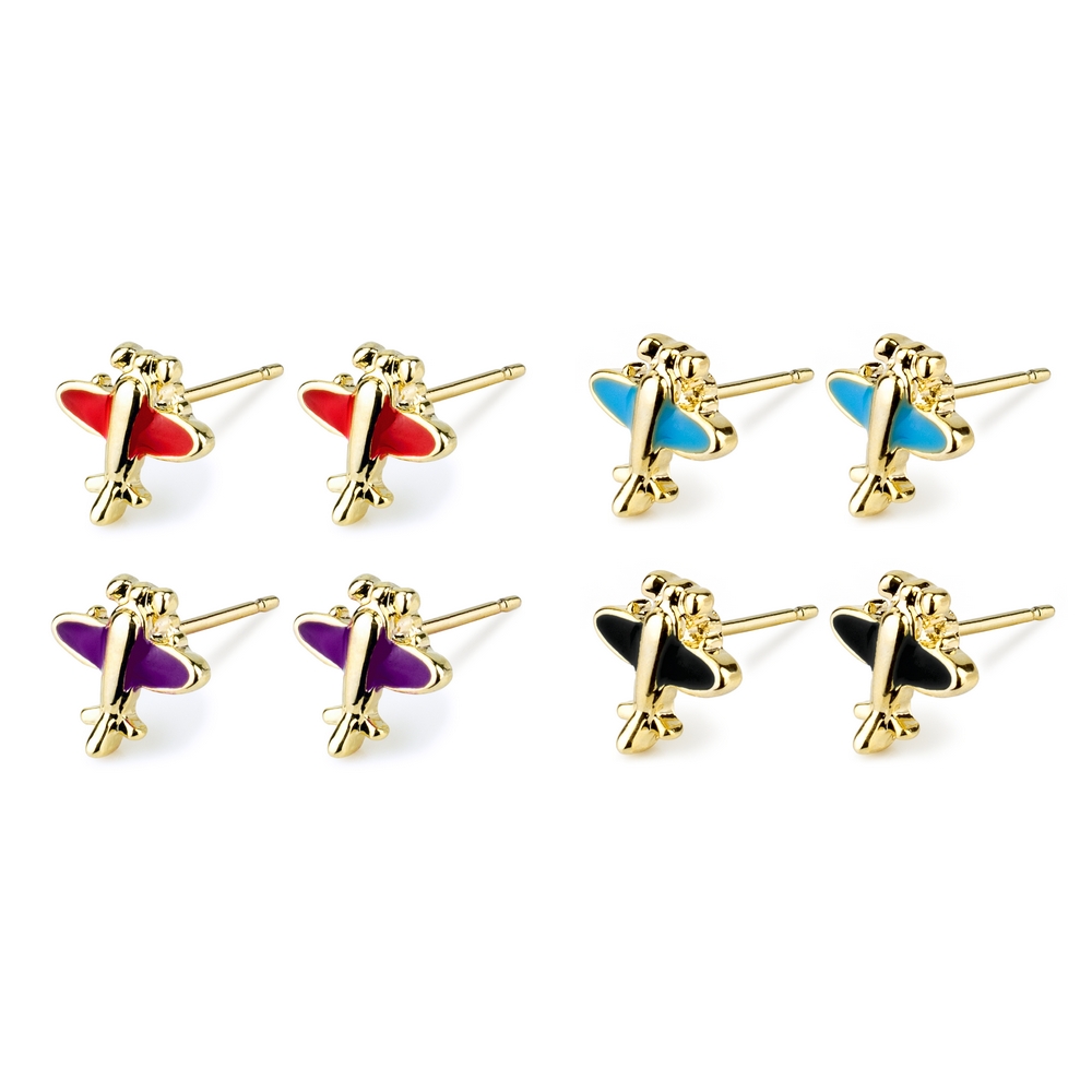 Stud earring spitfire assorted colours