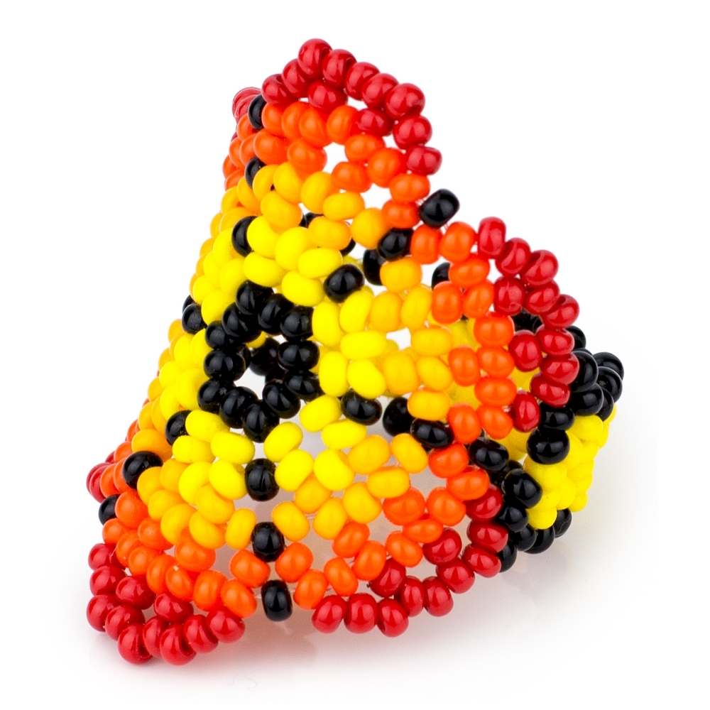 Ring bead hot sunburst