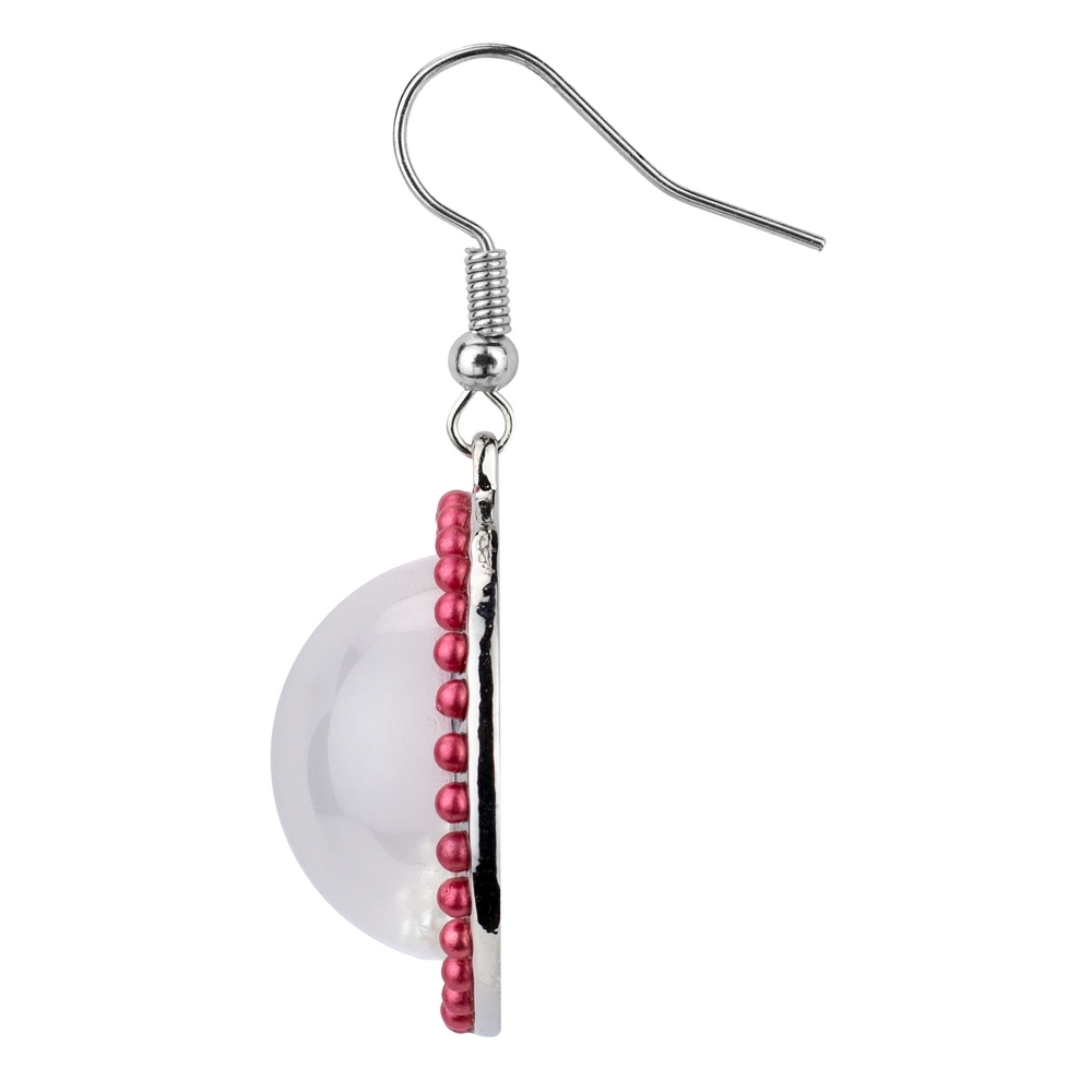 Drop earring snow globe effect - Image 3