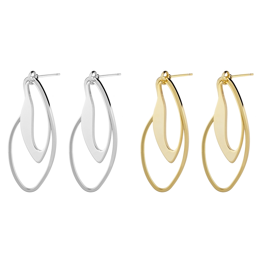 Stud earring distortion
