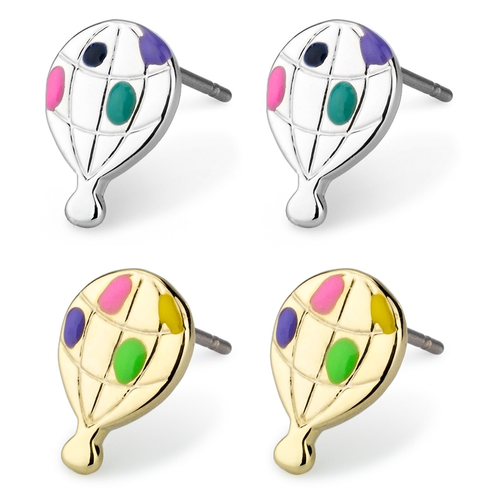 Stud earring enamel balloon