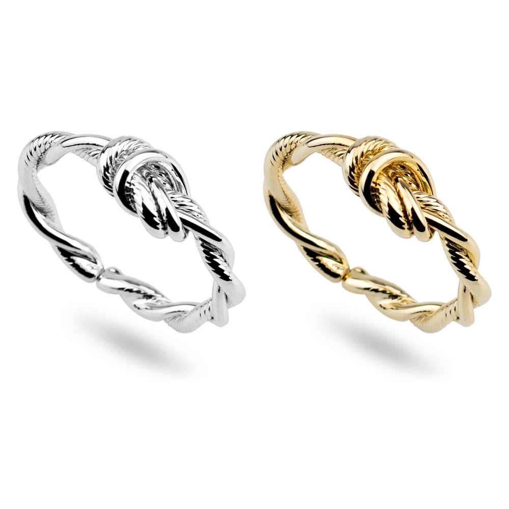 Ring knotted