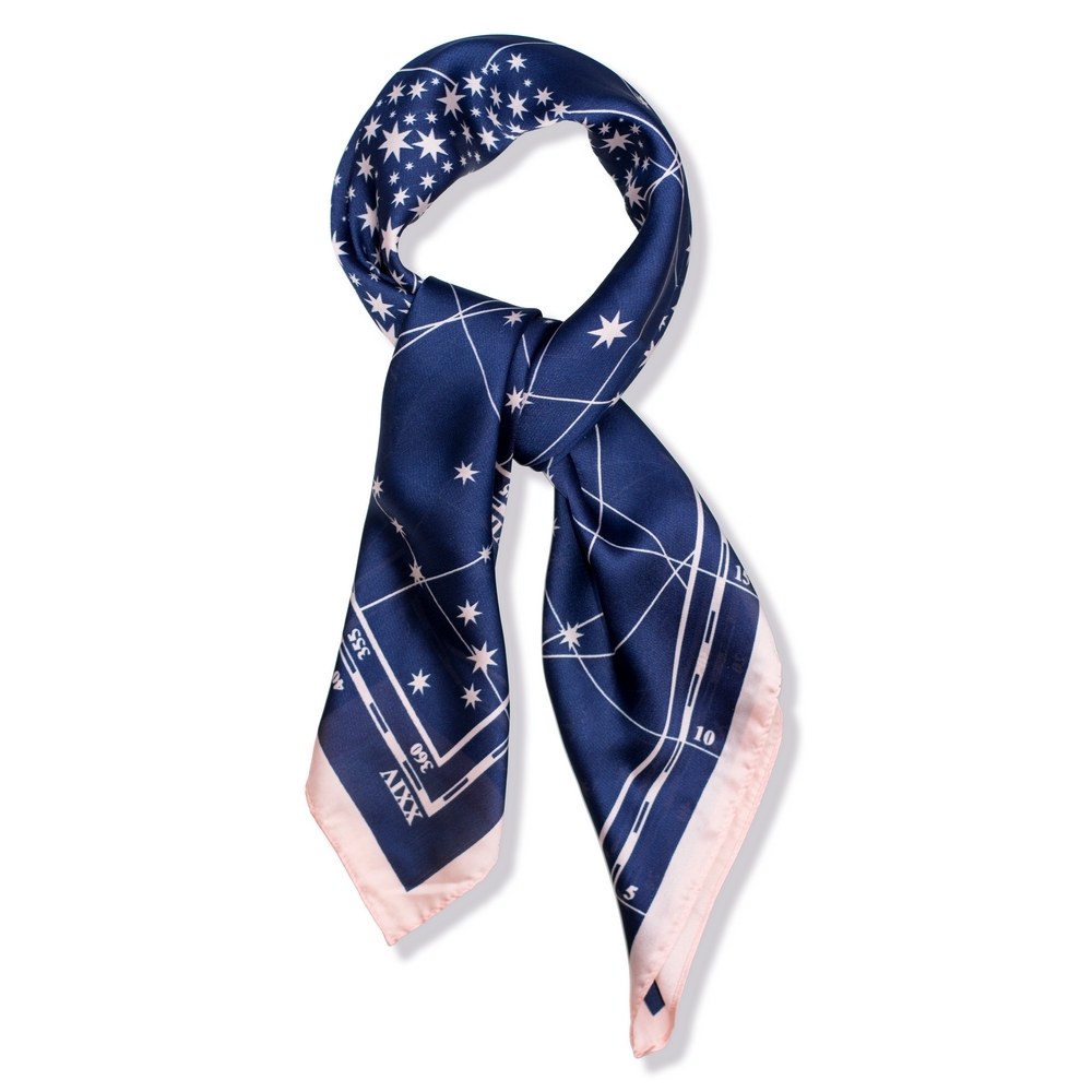 Scarf astronomy navy