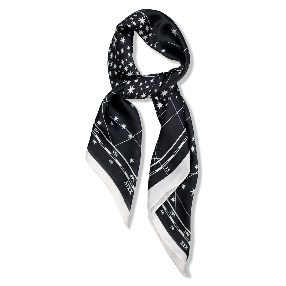 Scarf astronomy black