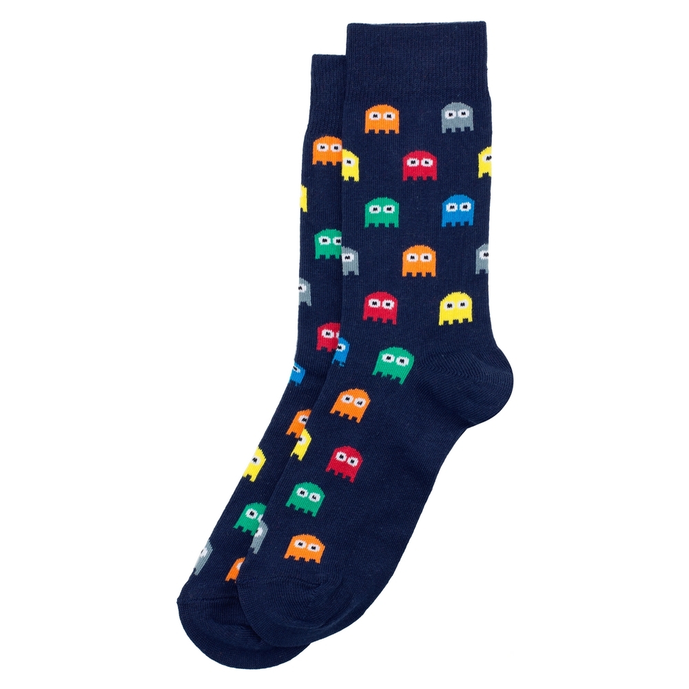 Socks cotton gents arcade ghost navy blue