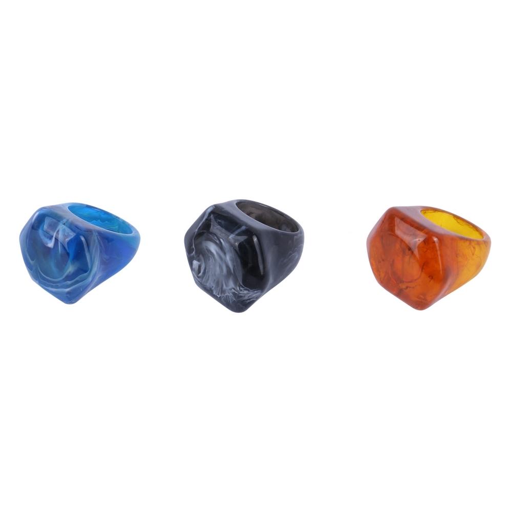 Ring resin swirl mix