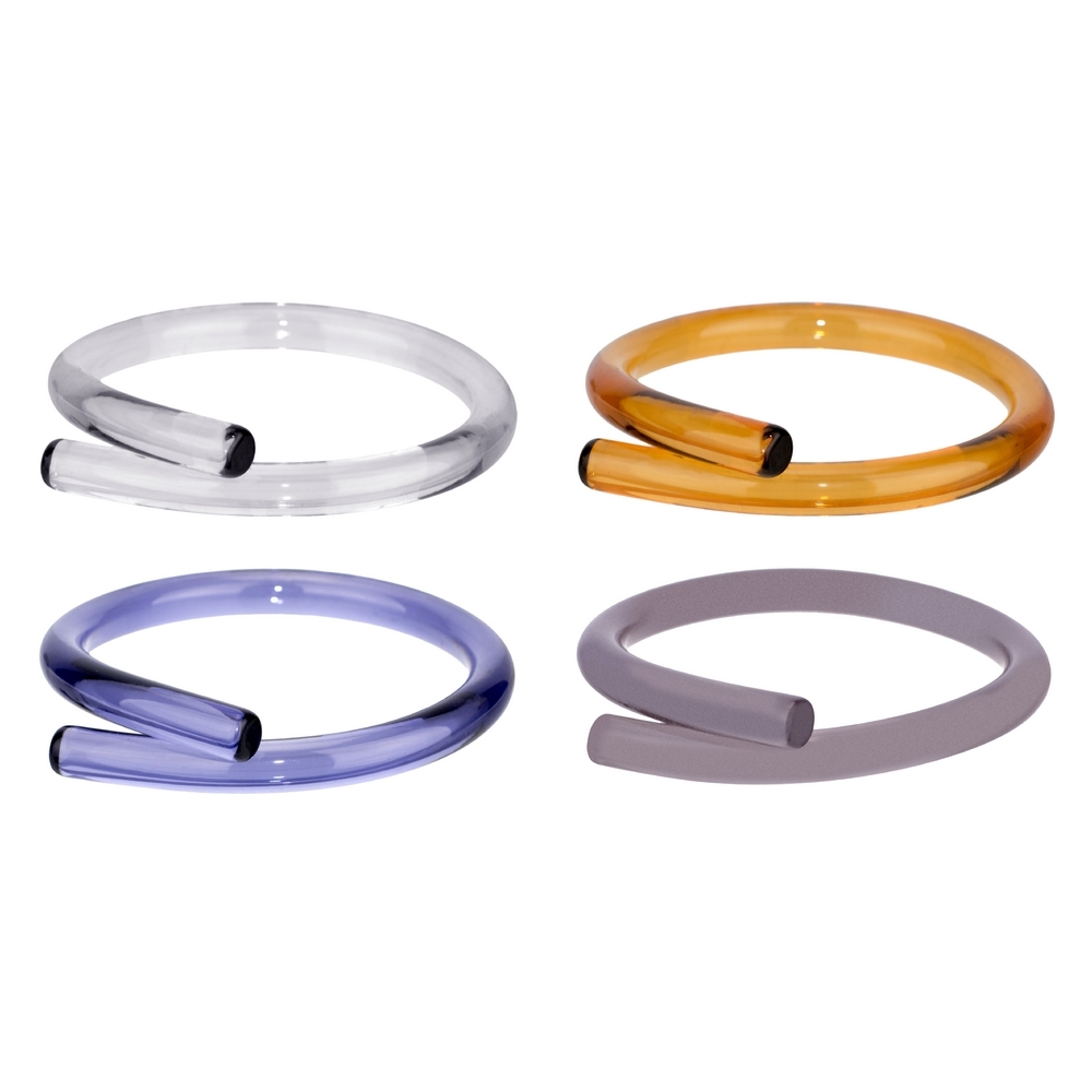 Bangle acrylic simple curve