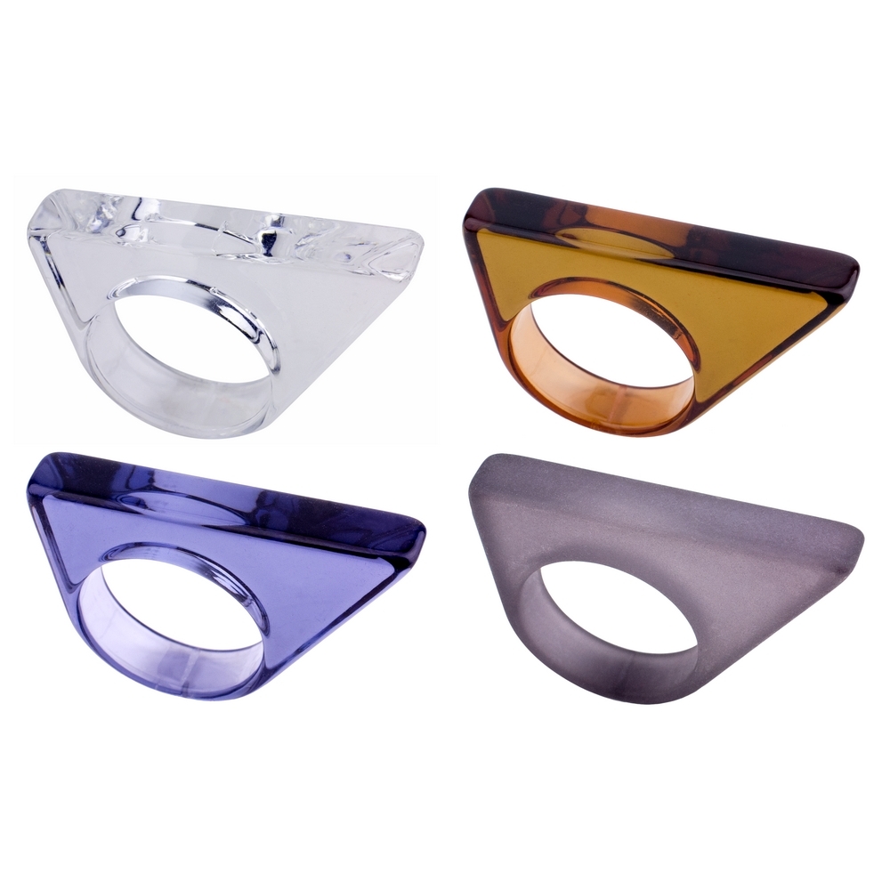 Ring acrylic obtuse slice