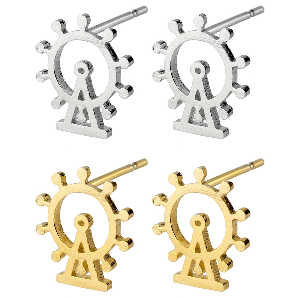 Stud earring London eye