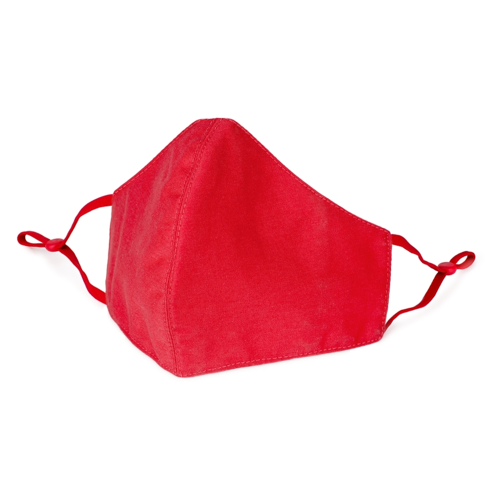 Face Mask cotton plain large size red