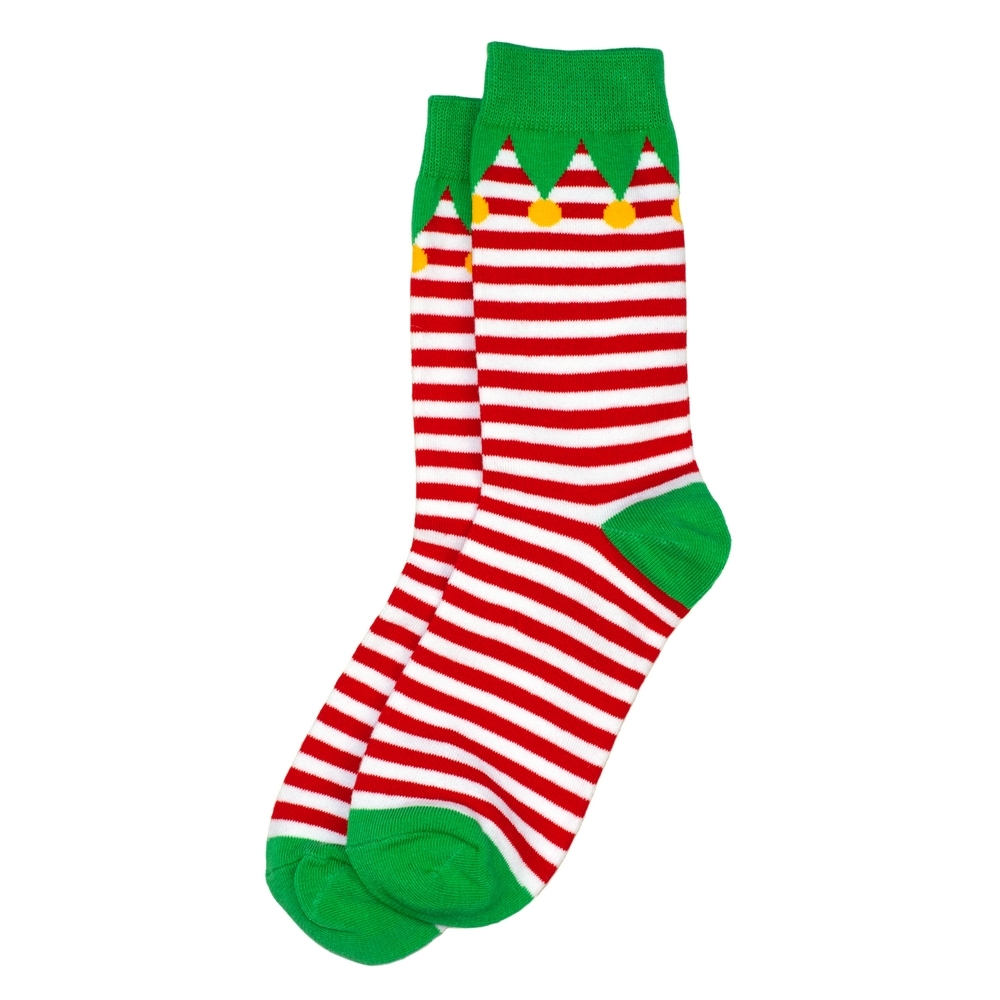 Socks cotton elf gents red