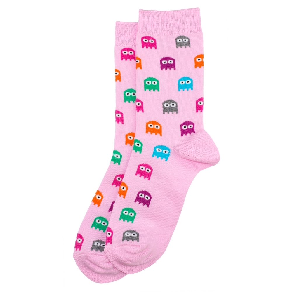 Socks cotton arcade ghost pink