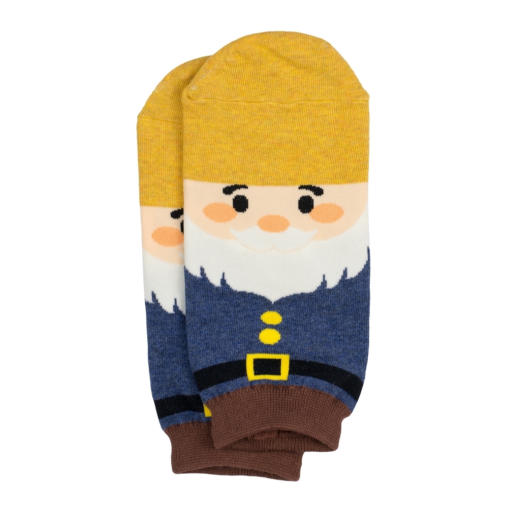 Socks cotton & spandex ankle happy dwarf multicoloured