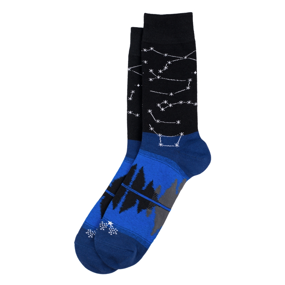 Socks cotton gents constellation blue